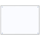 vidaXL átlátszó edzett üveg konyhai fröccsenésgátló 80 x 60 cm