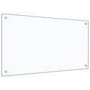 vidaXL átlátszó edzett üveg konyhai fröccsenésgátló 90 x 50 cm