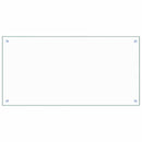 vidaXL átlátszó edzett üveg konyhai fröccsenésgátló 100 x 50 cm