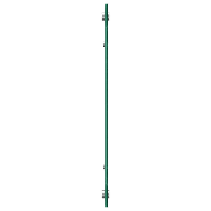 vidaXL átlátszó edzett üveg konyhai fröccsenésgátló 100 x 50 cm