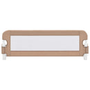vidaXL szürkésbarna poliészter biztonsági leesésgátló 120 x 42 cm