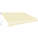 vidaXL Napernyő keret Fehér 600 × 300 cm Alumínium
