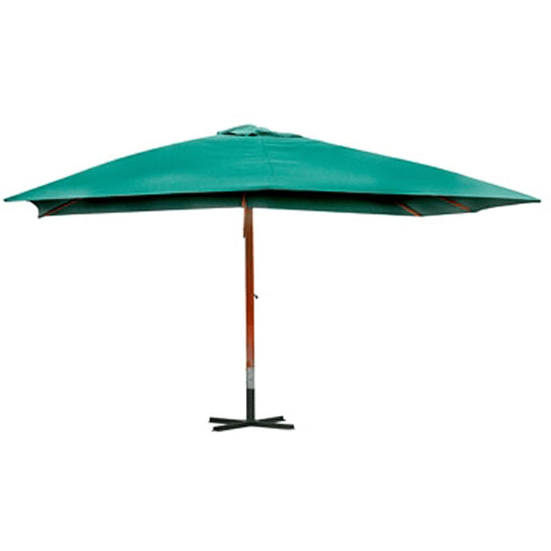 vidaXL Melia zöld lebegő napernyő 300 x 400 cm
