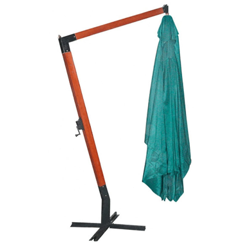 vidaXL Melia zöld lebegő napernyő 300 x 400 cm