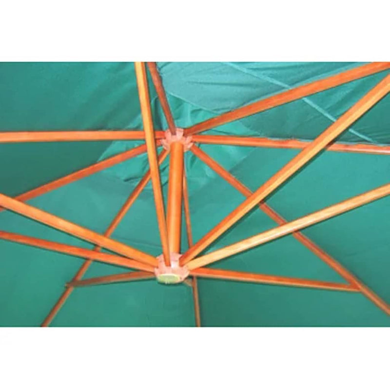 vidaXL Melia zöld lebegő napernyő 300 x 400 cm