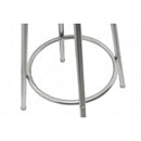 vidaXL 2 db barna acél bárszék