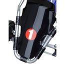 vidaXL Gyerek Szórakoztató Jármű Fekete Műanyag