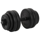 vidaXL 1 db egykezes súlyzó 15 kg