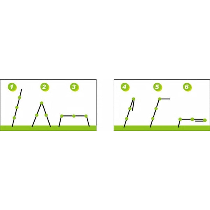 vidaXL alumínium létra 8 fokos 150 kg