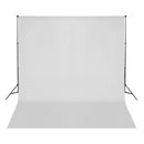 vidaXL fehér pamut háttér 300 x 300 cm
