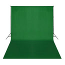 vidaXL zöld pamut háttér blueboxhoz állvány nélkül 500 x 300 cm