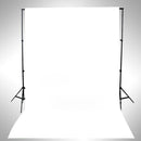 vidaXL fehér pamut háttér állvány nélkül 500 x 300 cm
