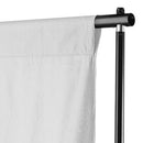 vidaXL fehér pamut háttér állvány nélkül 600 x 300 cm