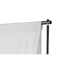 vidaXL fehér háttértartó állványrendszer 600 x 300 cm