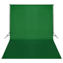 vidaXL zöld háttértartó állványrendszer 500 x 300 cm