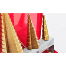 3 Darabos HSS Lépcsős Fúró Készlet