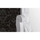 vidaXL MDF pipereasztal ovális tükörrel