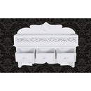 Fali polc/akasztó 3 fiókkal 2 kampóval