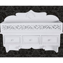 Fali polc/akasztó 3 fiókkal 2 kampóval