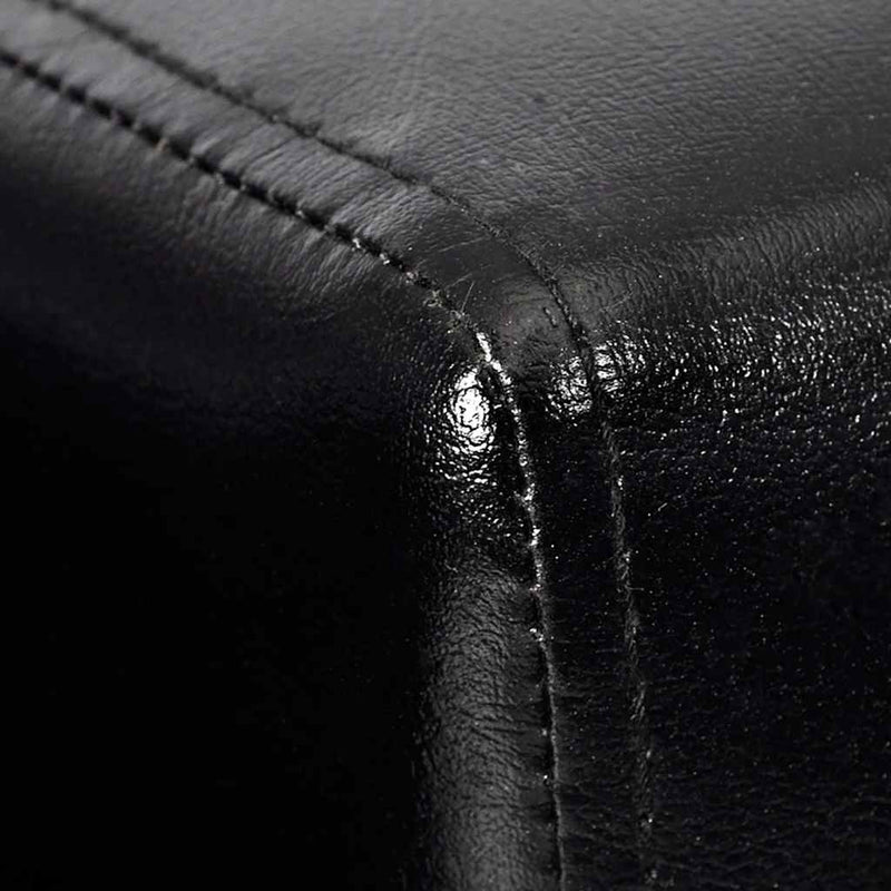 vidaXL fekete műbőr kocka alakú fotel