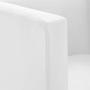 vidaXL fehér műbőr kocka alakú fotel