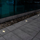 vidaXL 12 db kerek kültéri talajba építhető lámpa