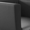 vidaXL 2 db fekete műbőr bárszék