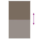 vidaXL sötétítő roló 84,4 x 175 cm, szövetszélesség 80 cm, kávébarna