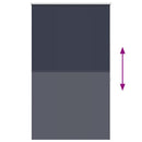vidaXL sötétítő roló 84,4 x 175 cm, szövetszélesség 80 cm, tengerészkék