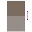 vidaXL sötétítő roló, 104,4 x 175 cm, szövetszélesség, 100 cm, kávébarna