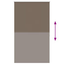 vidaXL sötétítő roló 124,4 x 175 cm, szövetszélesség 120 cm, kávébarna