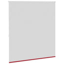 vidaXL sötétítő roló 164,4 x 175 cm, szövetszélesség 160 cm, piros