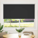 vidaXL sötétítő roló 164,4 x 175 cm, szövetszélesség 160 cm, fekete
