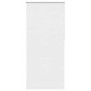 vidaXL sötétítő roló 124,4 x 230 cm, szövetszélesség 120 cm, fehér