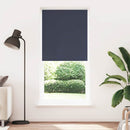 vidaXL sötétítő roló 124,4 x 230 cm, szövetszélesség 120 cm, tengerészkék