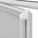 vidaXL sötétítő roló, 124,4 x 230 cm, szövetszélesség, 120 cm, szürke