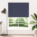 vidaXL sötétítő roló 164,4 x 230 cm, szövetszélesség 160 cm, tengerészkék