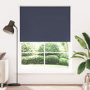 vidaXL sötétítő roló 164,4 x 230 cm, szövetszélesség 160 cm, tengerészkék