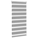 vidaXL szürke zebra roló 40,9 x 100 cm szövet szélesség 36,7 cm