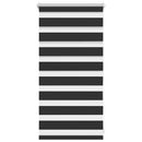 vidaXL fekete zebra roló 40,9 x 100 cm szövetszélesség 36,7 cm