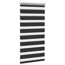 vidaXL fekete zebra roló 40,9 x 100 cm szövetszélesség 36,7 cm