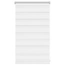 vidaXL fehér zebra roló 50,9 x 100 cm szövetszélesség 46,7 cm
