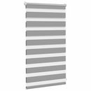 vidaXL szürke zebra roló 50,9 x 100 cm szövet szélesség 46,7 cm