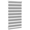 vidaXL szürke zebra roló 50,9 x 100 cm szövet szélesség 46,7 cm