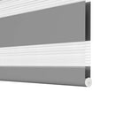 vidaXL szürke zebra roló 50,9 x 100 cm szövet szélesség 46,7 cm