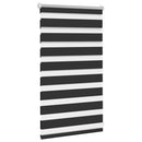 vidaXL fekete zebra roló 50,9 x 100 cm szövet szélesség 46,7 cm