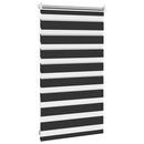 vidaXL fekete zebra roló 50,9 x 100 cm szövet szélesség 46,7 cm
