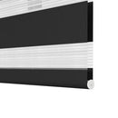 vidaXL fekete zebra roló 50,9 x 100 cm szövet szélesség 46,7 cm