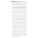 vidaXL fehér zebra roló 60,9 x 120 cm szövetszélesség 56,7 cm