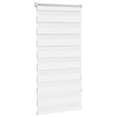 vidaXL fehér zebra roló 60,9 x 120 cm szövetszélesség 56,7 cm